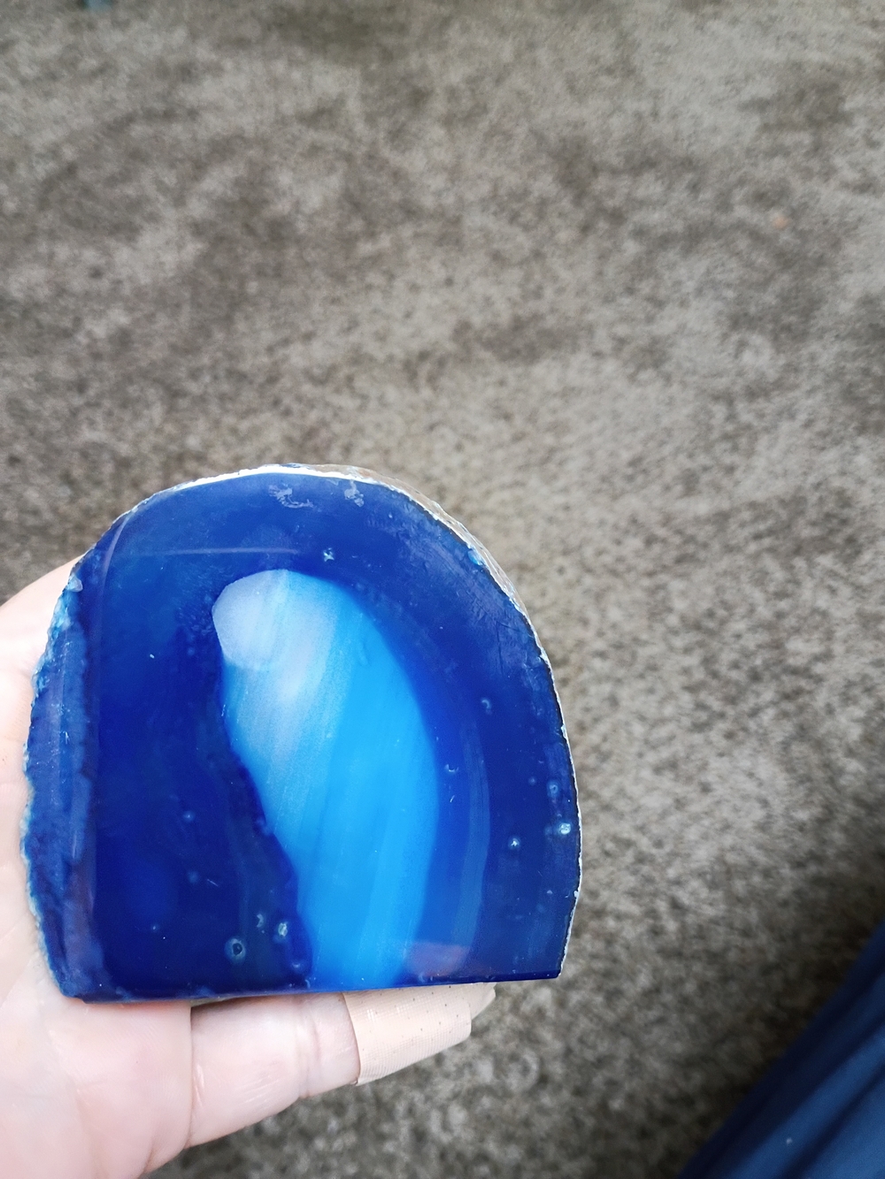 Blue Agate Slice